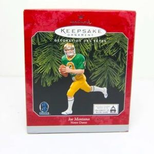 Hallmark Joe Montana ornament